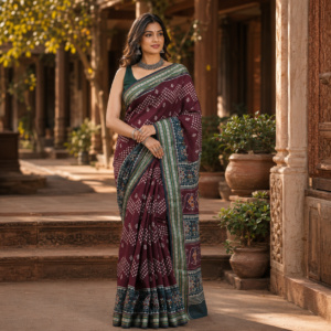Bomkai Saree